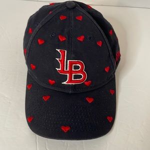 Louisville Bats minor league baseball childsize embroidered ball cap with hearts